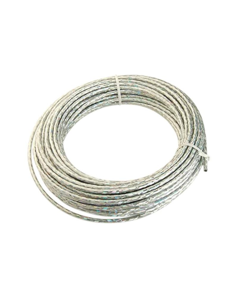 Gaine TUN'R Lazer chrome D5 25 m pour mobylette