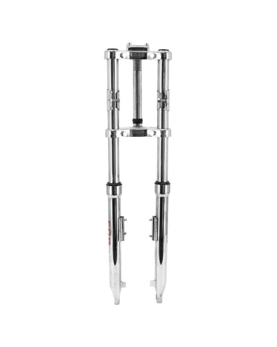 Fourche EBR Peugeot 103 MBK 51 chrome diamètre 30 mm