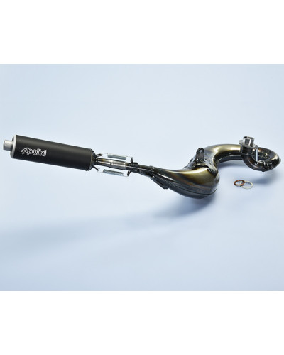 Pot d’échappement Polini Sport V2 pour Peugeot 103 SP MVL Vogue 104 GL10 GT10