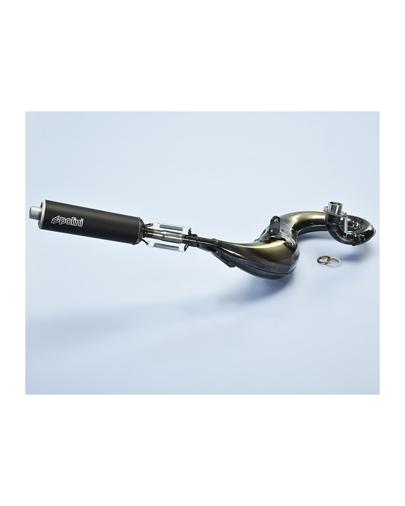 Pot d’échappement Polini Sport V2 pour Peugeot 103 SP MVL Vogue 104 GL10 GT10