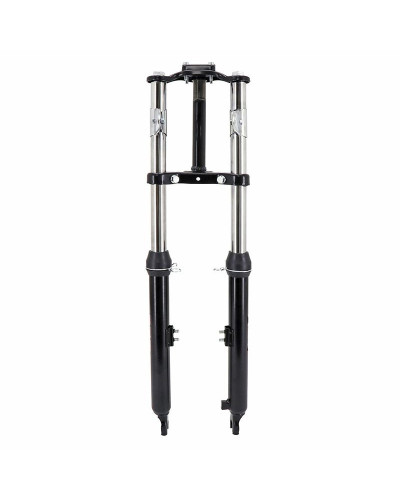 Fourche EBR Peugeot 103 SP SPX RCX jante 17 pouces MBK 51 noir diamètre 28 mm