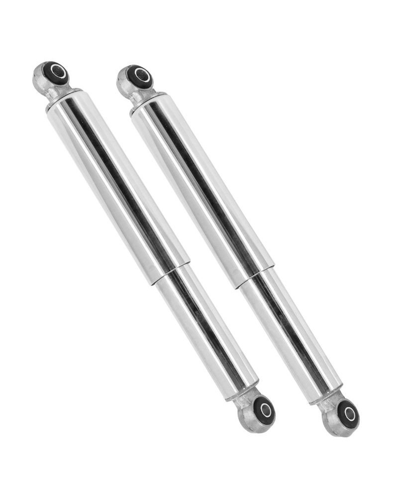 Amortisseurs Motobécane MBK 51 Peugeot 103 MVL chrome entraxe 285 mm paire