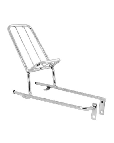 Porte-bagage réservoir chrome en acier pour Peugeot 103 SP et 103 MVL