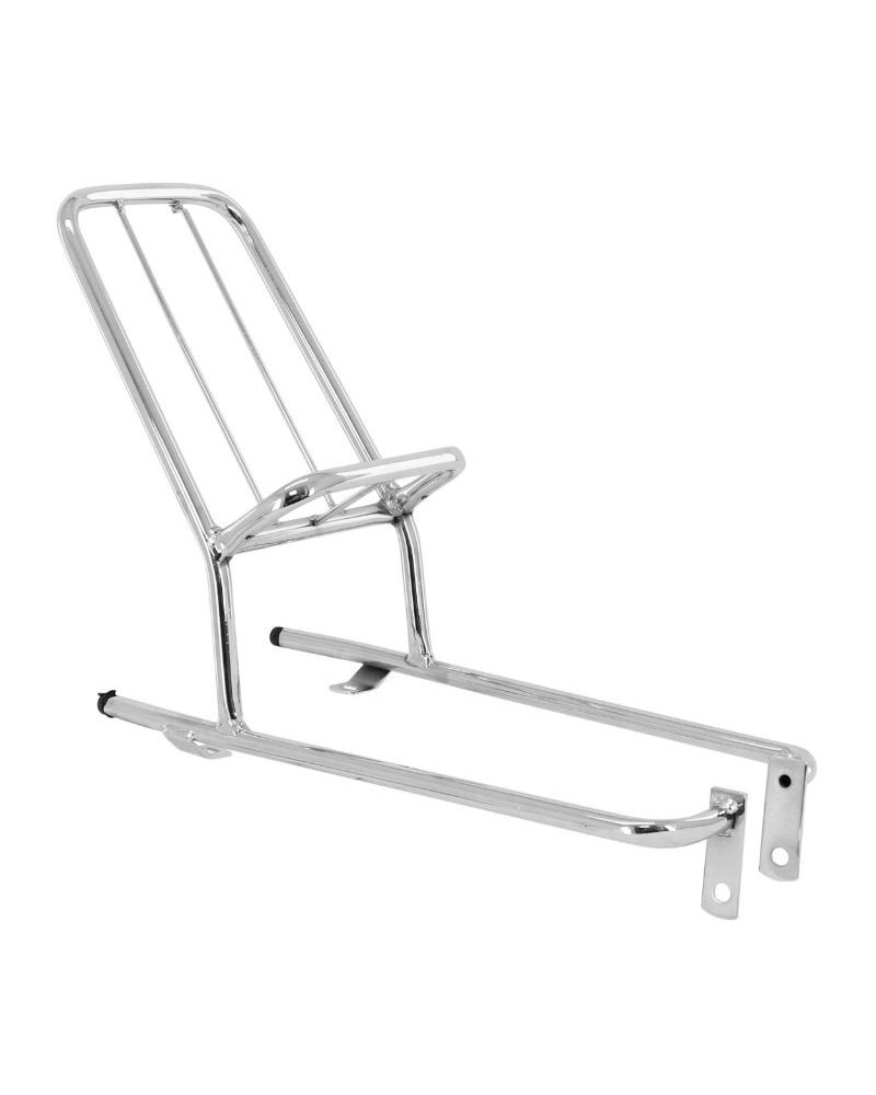 Porte-bagage réservoir chrome en acier pour Peugeot 103 SP et 103 MVL