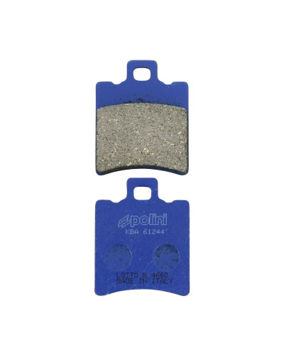 Plaquettes de frein Polini For Race MBK Booster Nitro Aprilia SR Gilera Runner Yamaha BW's Neo's