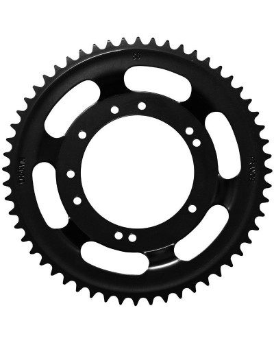 Couronne 56 dents noire Peugeot 103 SPX RCX MVL pour jante alu Grimeca Bernardi