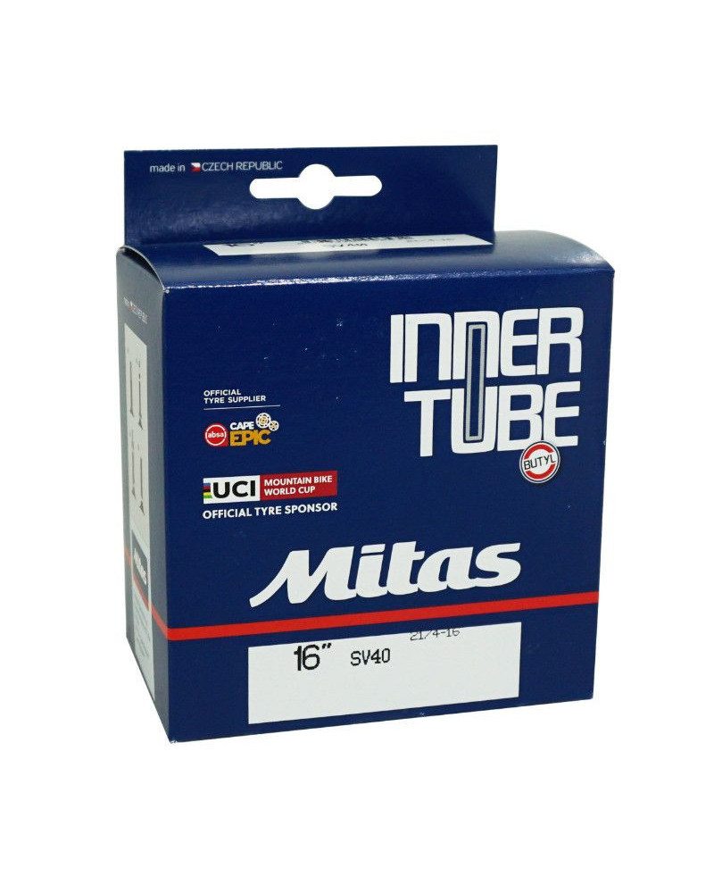 Chambre à air 2 1/4 x 16 Rubena valve Schrader