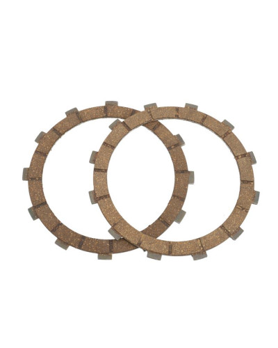 Disques garnis Doppler Open x2 pour poulie embrayage de cyclomoteur