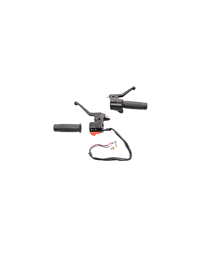 Kit poignee gaz leviers cocottes commodo klaxon clignotants Peugeot 103 MVL SP Fox noir
