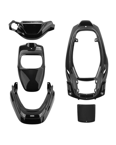 Carénage MBK Booster Yamaha BW’S 1999 2003 noir brillant kit 5 pièces