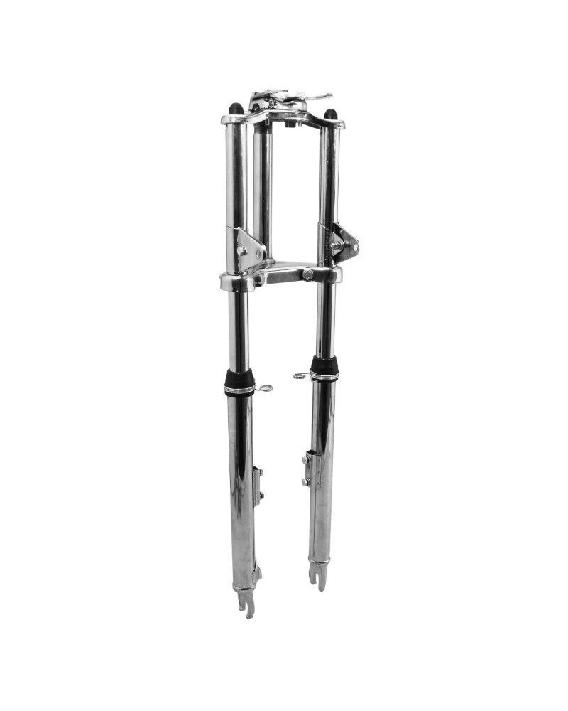 Fourche chrome adaptable Peugeot 103 SP SPX RCX kit complet