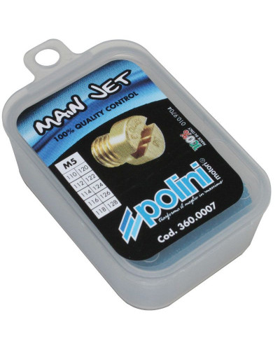 Gicleurs Dellorto M5 SHA PHBG 110-128 Polini 3600007