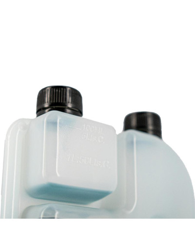 Huile 2T Doppler Racing 100% synthèse 1 L bidon doseur