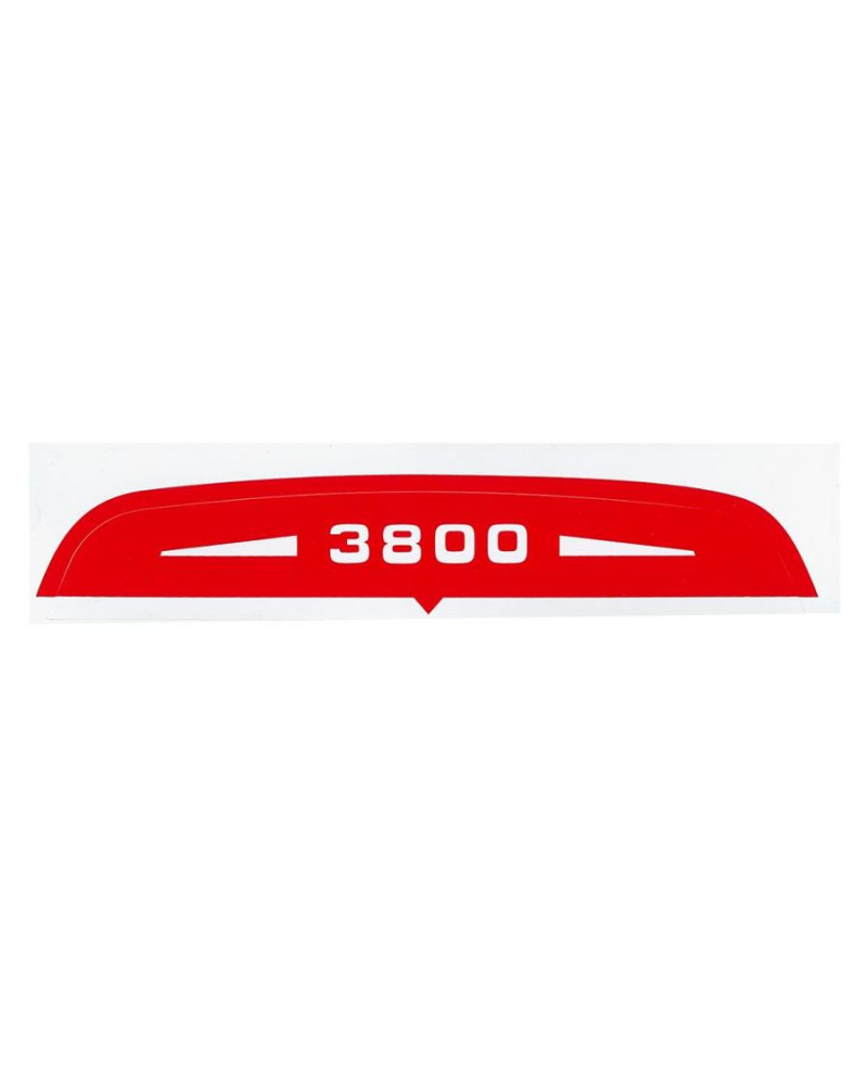 Autocollant capot filtre à air Solex 3800