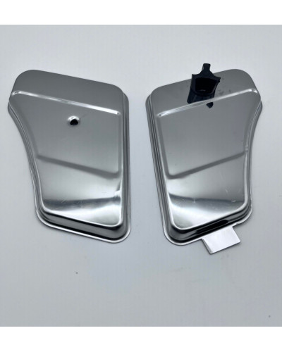 Porte de boîte à outils droite Peugeot 103 MVL/SP chrome (réservoir 3,7 L)