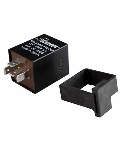 Centrale clignotant 12V 4 fiches Guilera – Booster, BW’S, Buxy, Fox