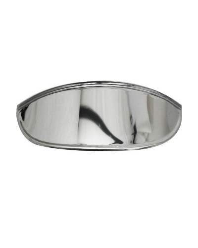 Casquette de phare TUN’R inox argent – optique ronde Ø145–150 – Peugeot 103 / MBK 51