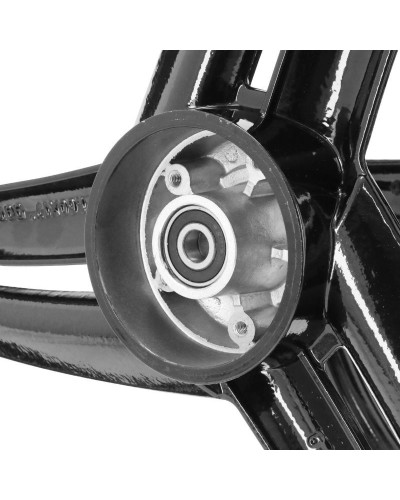 Paire de jantes noires type Grimeca Hélices Peugeot 103 SP MVL