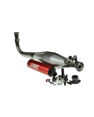 MVT EC29 – Pot S-RACE SP1 TPSI homologué 50cc – Peugeot 103 (SPX/RCX/MVX/Fun/Clip 9A)