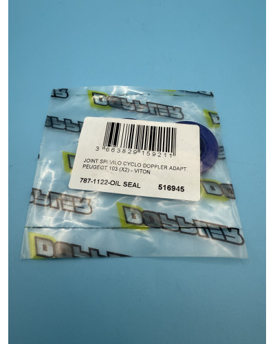 Kit de 2 joints spi vilebrequin Doppler en Viton pour Peugeot 103 dimensions 16x30x5 et 20x30x5