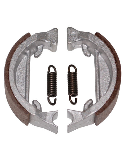 Mâchoires de frein avant arrière Teknix type Leleu 80x18 pour Peugeot 103 SP MBK 51 V et 41