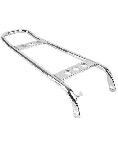 Porte-bagages arrière Peugeot 103 SP / SPX chromé entraxe d’origine avec axe complet