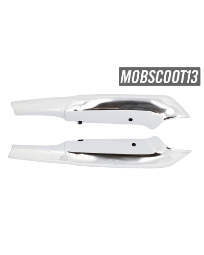 Cache moteur latéral chromé pour Peugeot 103 Vogue phase 2 et 103 MVL M