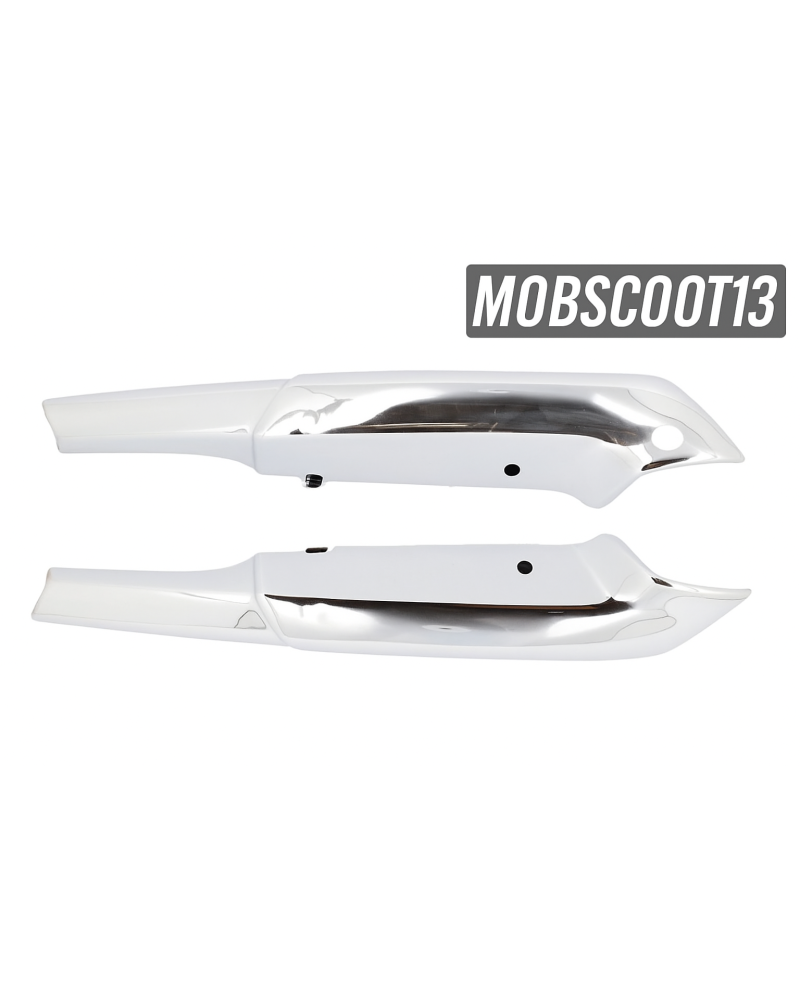 Cache moteur latéral chromé pour Peugeot 103 Vogue phase 2 et 103 MVL M