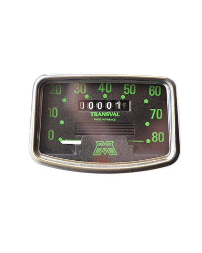 Compteur Transval 80 km/h Motobécane 88 / 89 / 881 jante 18" (kit complet)