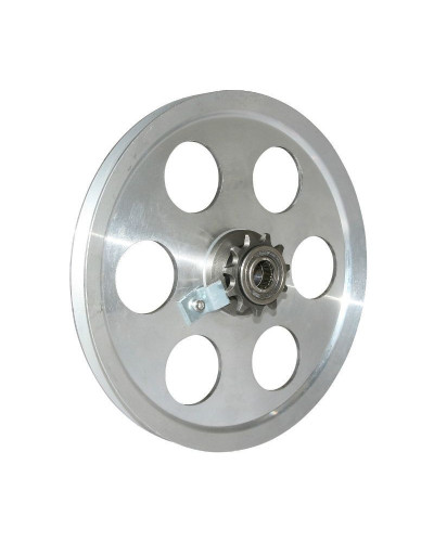 Poulie alu 11 dents Peugeot 103 SP / MVL – diamètre 214 mm