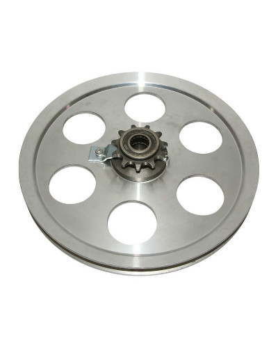 Poulie alu 11 dents Peugeot 103 SP / MVL – diamètre 214 mm