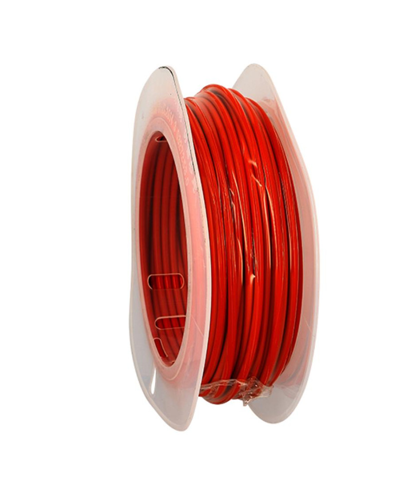 Gaine de câble téflon rouge Ø5 mm vendue au mètre pour Peugeot 103, MBK 51, Motobecane, Solex et Ciao
