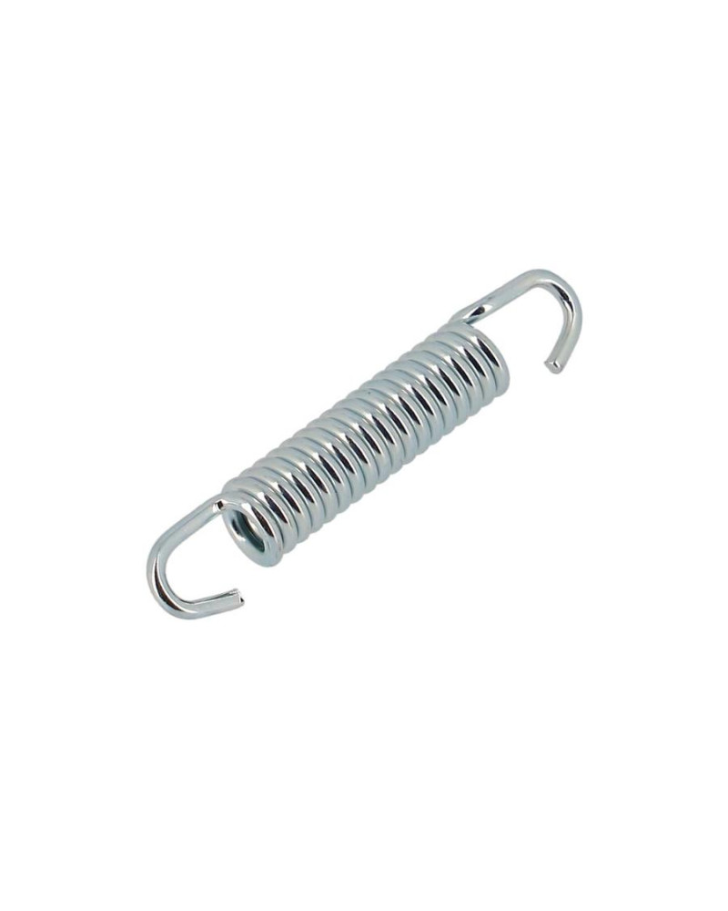 Ressort de pot d’échappement chromé Ø 10 mm longueur 53 mm