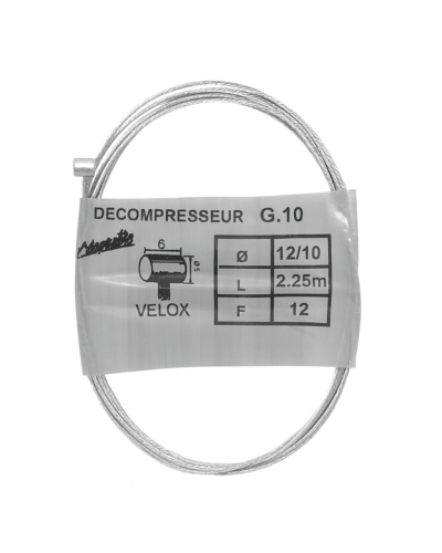 Câble de décompresseur Velox 2,25 m boule 5x7 mm pour Peugeot