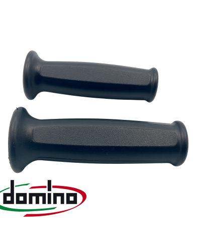 Poignées Domino hexagonales noir MBK 51 Hard Rock / Evasion / Passion