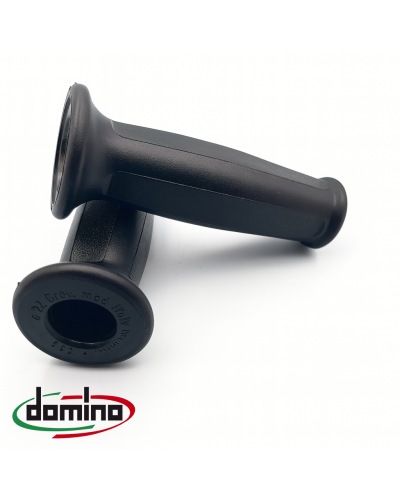 Poignées Domino hexagonales noir MBK 51 Hard Rock / Evasion / Passion