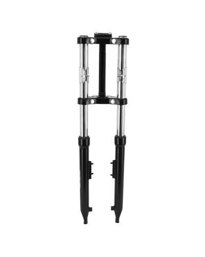 Fourche EBR Ø30 mm Peugeot 103 / MBK 51 noire 100 % made in Italy