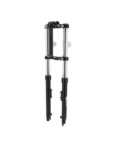 Fourche EBR Ø30 mm Peugeot 103 / MBK 51 noire 100 % made in Italy