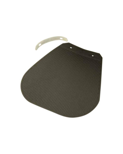 Bavette de garde-boue avant noire 2 trous Solex 3800 avec support acier