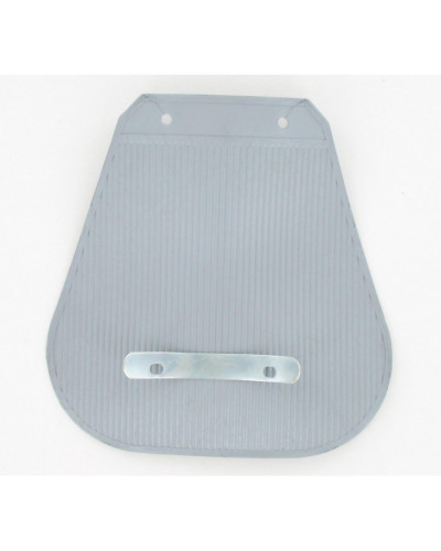 Bavette de garde-boue avant grise 2 trous Solex 3800 avec support acier