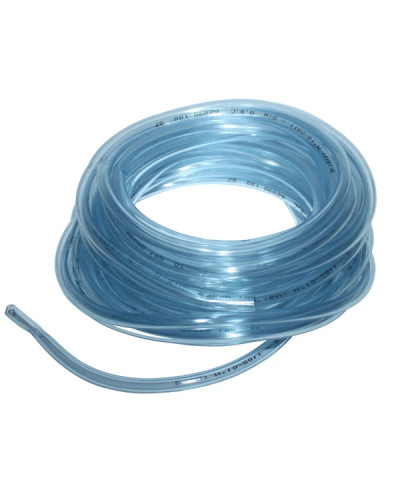 Durite essence cristal 5x8 mm transparente fabrication française vendue au mètre