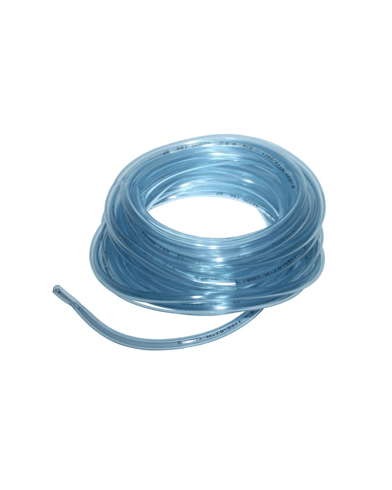 Durite essence cristal 5x8 mm transparente fabrication française vendue au mètre
