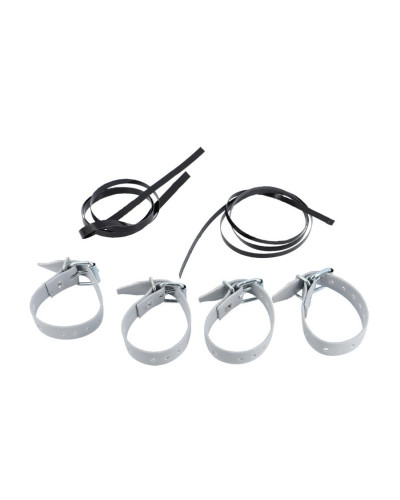 Paire de sacoches porte-bagage SporFabric S15 courroie marron 330x310x110 mm