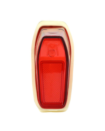 Cabochon feu arriere rouge Motobecane avec joint version non percee
