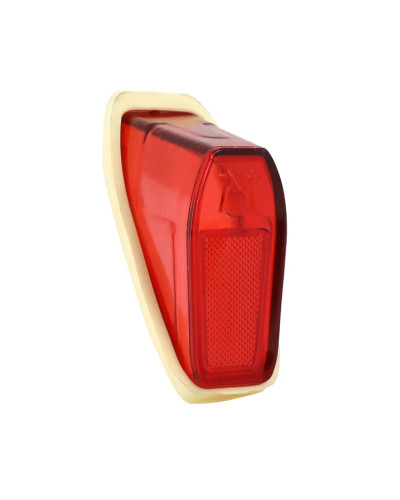Cabochon feu arriere rouge Motobecane avec joint version non percee