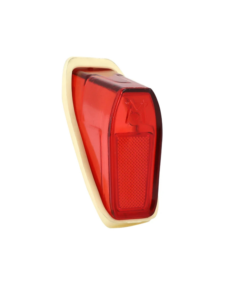 Cabochon feu arriere rouge Motobecane avec joint version non percee
