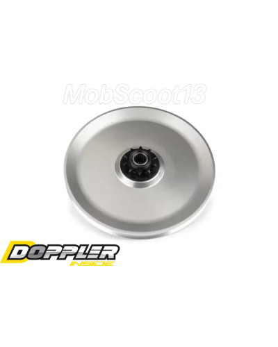 Poulie Doppler Open 10 dents Peugeot 103 SP MVL Vogue plateau aluminium 213 mm