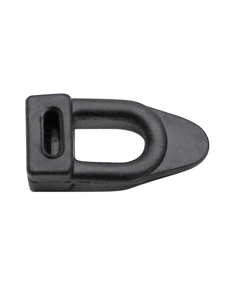 Attache cache/capot volant Solex caoutchouc noir 39x19x9 mm