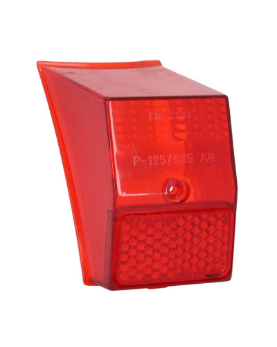 Cabochon feu arrière rouge Peugeot 102 103 GT10 GL10 90 mm