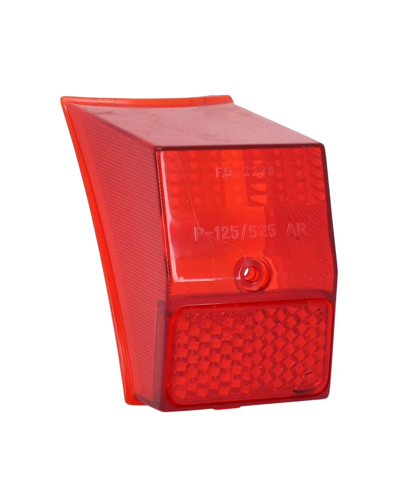 Cabochon feu arrière rouge Peugeot 102 103 GT10 GL10 90 mm